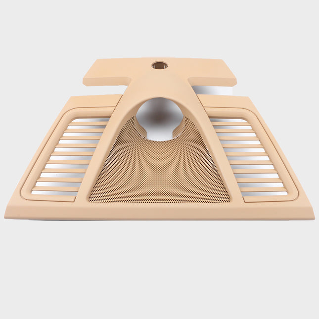 Dashboard Cover, Beige Upper Car Decor Interior Upgrade Adaptation Accurate Car Dashboard Cover w/o Clock for Panamera 2010-2016|Jaronx