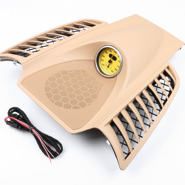 Porsche Cayenne Dashboard Clock Cover yellow