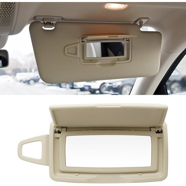 Mercedes Benz Sun Visor Mirror Cover Beige
