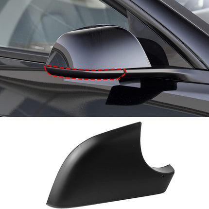 Jaronx Compatible With Tesla Model 3 Mirror Bottom Cover 2017-2022, Right Passenger Rearview Mirror Lower Base Cover, Side Mirror Base Cover Replacement For Tesla Model 3 Wing Mirror Repair(Right)