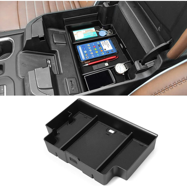 Center Console Organizer for GMC Sierra/Chevy Silverado 1500, 2024 Sierra/Silverado 2500 3500 Tray | Jaronx