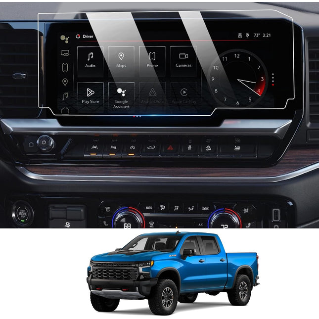 2022 Silverado 1500 Tempered Glass Screen Protector