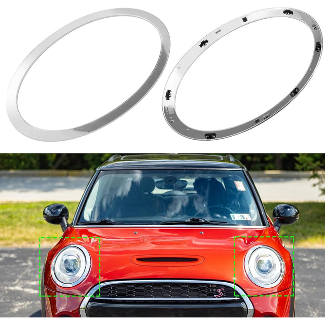 MINI Cooper Headlight Trim Rings