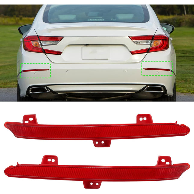 Honda Accord Rear Bumper Reflectors 2018
