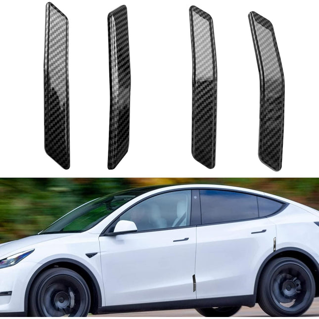 Carbon Fiber Pattern Car Door Anti-Collision Strip