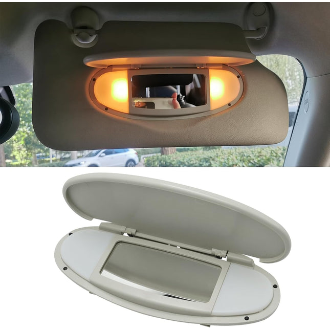 Mini Cooper Sun Visor Vanity Mirror Cover