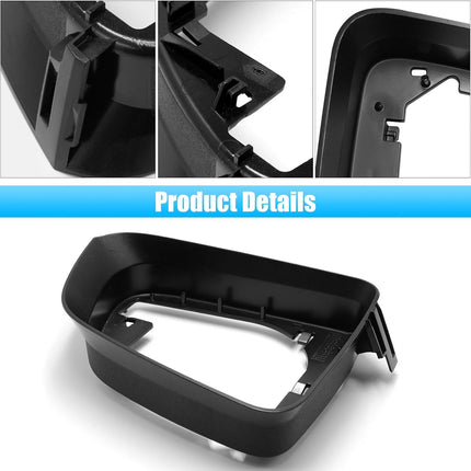 Jaronx Compatible with Tesla Model Y Side Mirror Cover Housing 2018 2019 2020 2021 2022 2023, Right Passenger Side Rearview Mirror Frame, Door Wing Mirror Frame Cover for Tesla Model Y Accessories