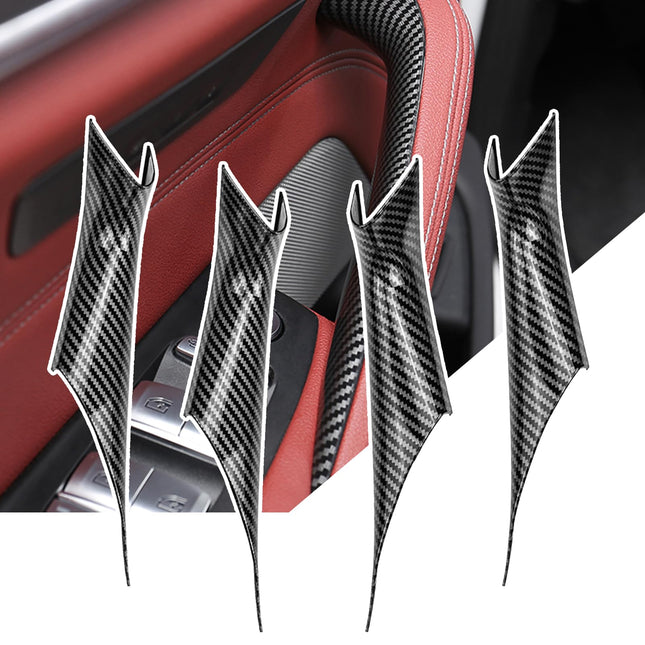 BMW 5 Series G30/G31 Carbon Fiber Pattern Door Handle Covers| Jaronx