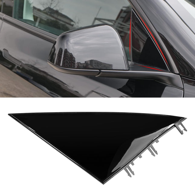Tesla Model Y Passenger Side Mirror Triangle Cover (2020-2024) | OE: 1495633-00-B | Jaronx
