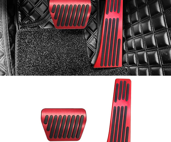 bmw e90 pedal covers For BMW Gas Pedal and Brake Pedal Covers - B Model Red