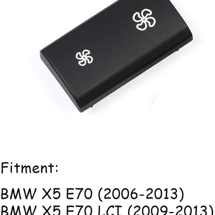 Modified for BMW X5 X6 A/C Climate Control Button Covers