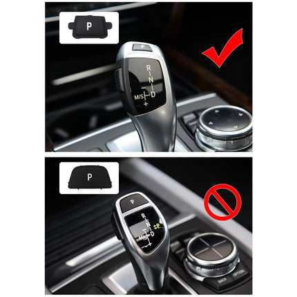 Compatible with BMW Gear Shift Knob P Button Covers