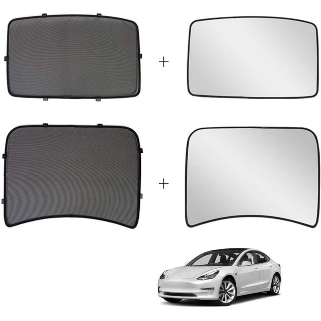Tesla Model 3 2021 Glass Roof Sunshade