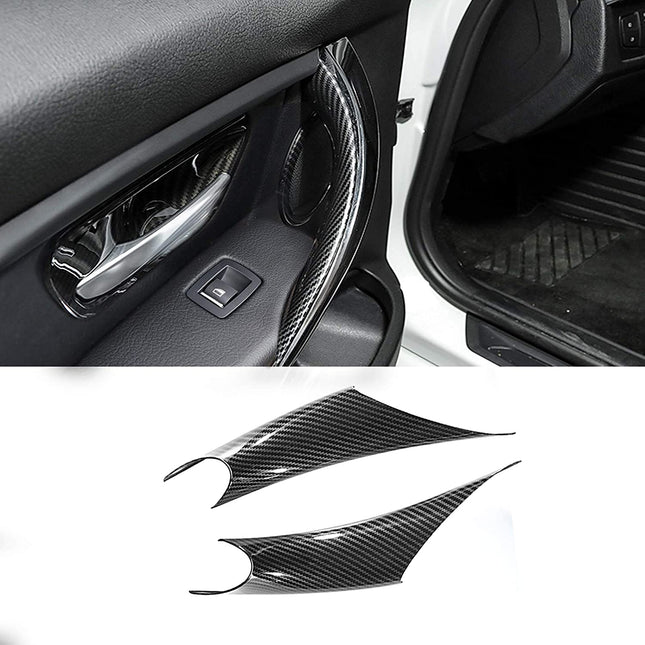 Upgraded For BMW 3 Series Car Door Handle-F30/F31/F80 2pcs| Carbon Fiber | Jaronx