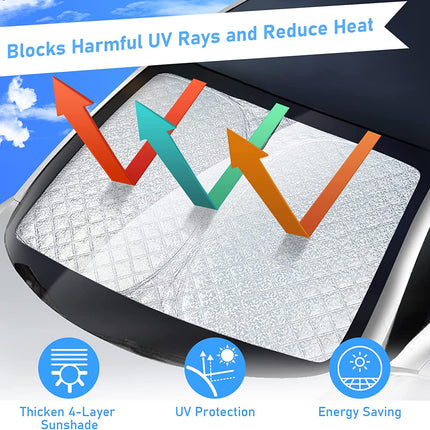 Modified For Toyota RAV4 Windshield Cover