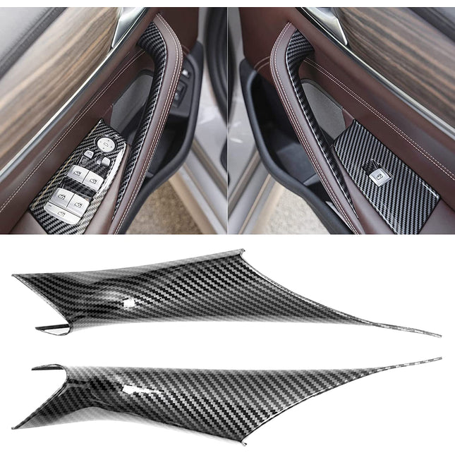 For BMW 5 Series Car Door Handle-G30/G31/F90-Carbon Fiber 2PCS | Jaronx