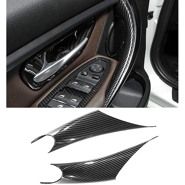 Upgraded For BMW 3/4 Car Door Handle-F30/F31/F32/F36 F80 2pcs| Carbon Fiber | Jaronx