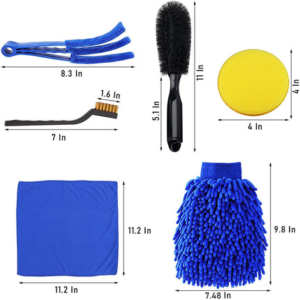 15PCS Cleaning Kit including Detailing Brushes | Jaronx