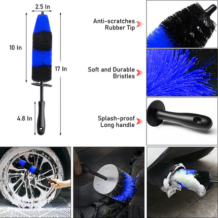 20PCS Cleaning Kit including Wheel Brush Set | Jaronx