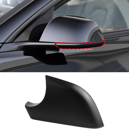 Jaronx Compatible with Tesla Model 3 Mirror Lower Cover 2017-2022,Left Drive Side Rearview Mirror Base Cover Trim, Side Mirror Bottom Cover Replacement for Tesla Model 3 Wing Mirror Repair(Left)