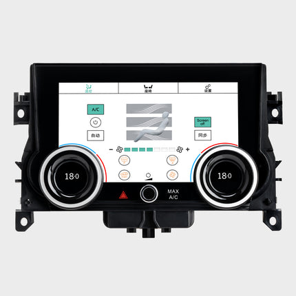 Touch Screen Air Conditioning Control