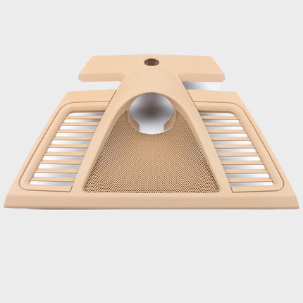 Dashboard Cover, Beige Upper Car Decor Interior Upgrade Adaptation Accurate Car Dashboard Cover w/o Clock for Panamera 2010-2016|Jaronx