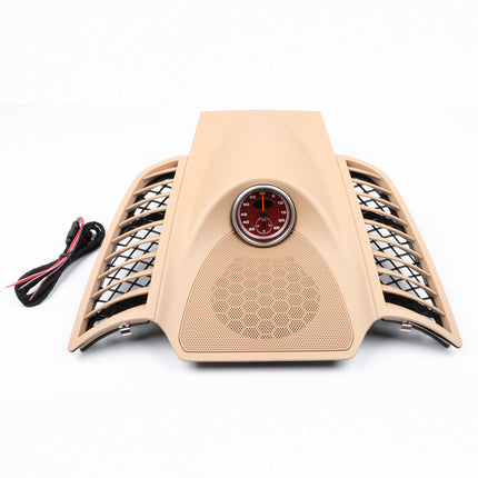 Porsche Cayenne Dashboard Clock Cover red