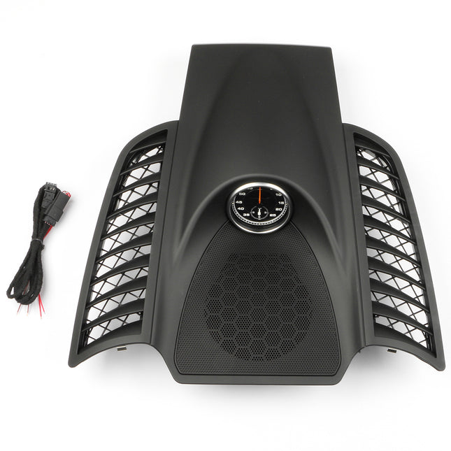 Porsche Cayenne Dashboard Clock Cover Black