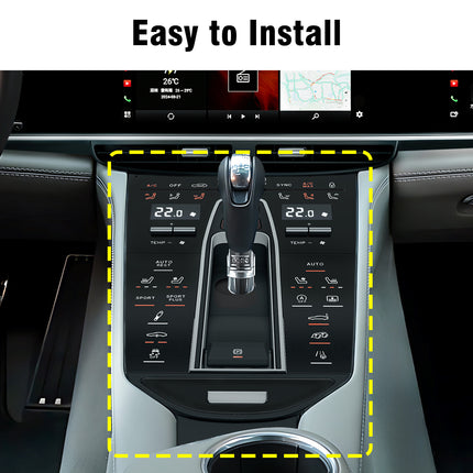 Porsche Panamera (2010-2016) LCD Console Upgrade, Touch & Physical Climate Control Panel | Jaronx