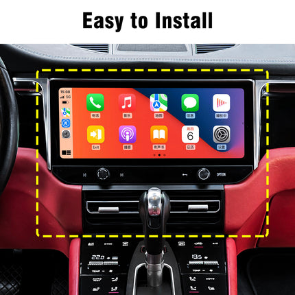 Porsche Macan (2013-2018) 12.3" Android Car Radio, GPS & Wireless CarPlay, Android Auto Compatible | Jaronx