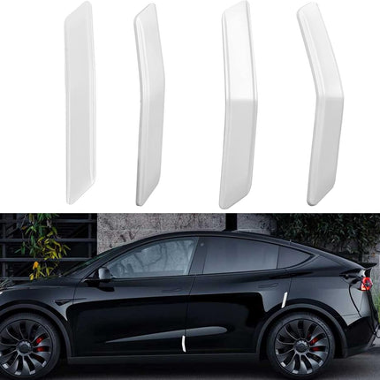 White Car Door Anti-Collision Strips