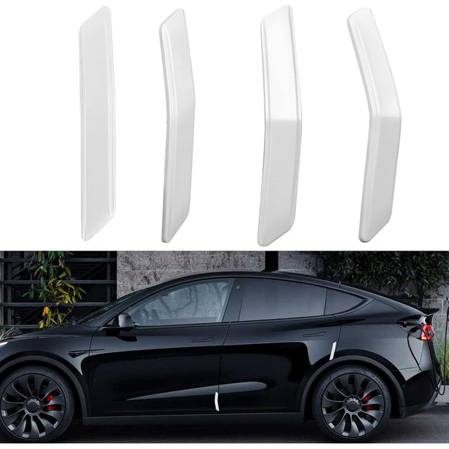 White Car Door Anti-Collision Strips