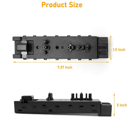 Right Passenger 10-Way Seat Adjust Switch for Ford, Lincoln, Mercury (2006-2019) - Replaces 9L3Z-14A701FA, 6H6Z-14A701FA, SW7337| Jaronx