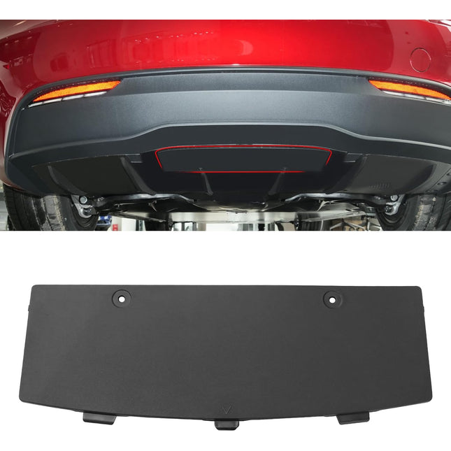 Jaronx Compatible with Tesla Mode 3 Rear Bumper Tow Hitch Cover 2017-2022 1135412-00-A, Lower Bumper Tow Hitch Hook Cap Cover Compatible with Tesla Model 3, Rear Bumper Trailer Hitch Cover