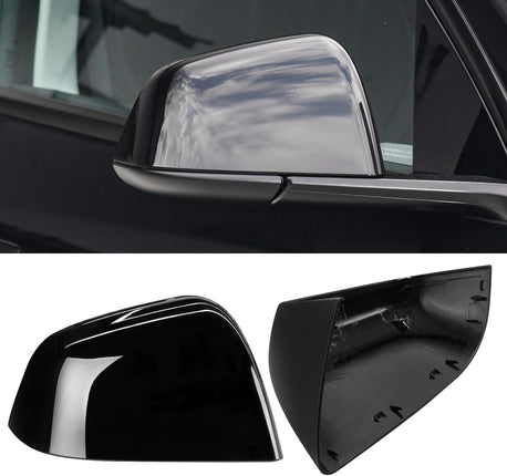 Jaronx Compatible with Tesla Model Y Side Mirror Cover Replacement 2020 2021 2022 2023, Right Passenger Side Black Rearview Mirror Cover, Door Wing Mirror Cover Cap for Tesla Model Y Accessories