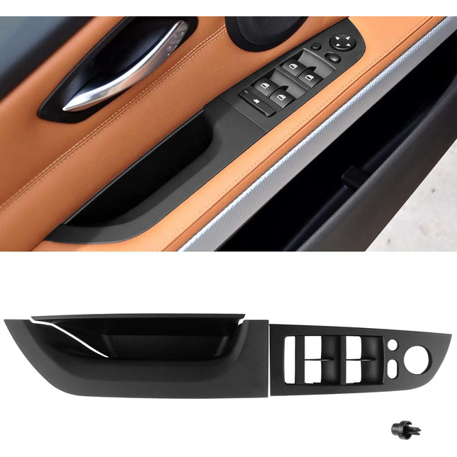 For BMW 3 Series E90/E91 Driver Side Door Handle Switch Panel Cover (Black) | Jaronx