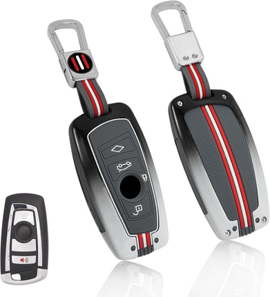 Key Fob Cover Sporty Red Silicone For BMW 1'F20/2'F22/3'F30/4'F32/5'F10/6'F11/7'F01/M Series | Jaronx