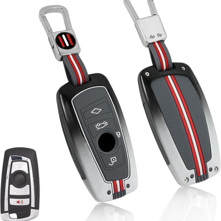 Key Fob Cover Sporty Red Silicone For BMW 1'F20/2'F22/3'F30/4'F32/5'F10/6'F11/7'F01/M Series | Jaronx