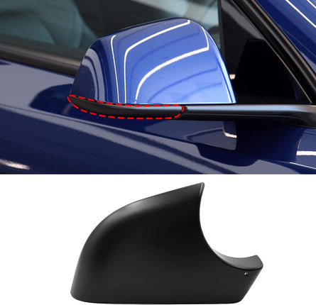 Jaronx Compatible with Tesla Model Y Mirror Bottom Cover 2018-2021, Right Passenger Rearview Mirror Lower Base Cover, Side Mirror Base Cover Replacement for Tesla Model Y Wing Mirror Repair(Right)