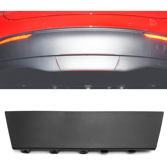 Jaronx Compatible with Tesla Mode Y Rear Bumper Tow Hitch Cover 2020 2021 2022 2023, 1494009-00-B,Lower Bumper Tow Hitch Hook Cap Cover Compatible with Tesla Model Y, Rear Bumper Trailer Hitch Cover