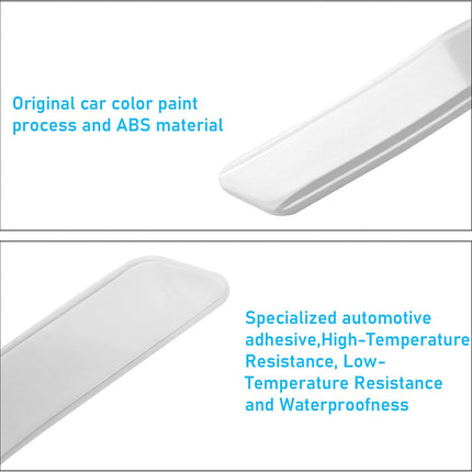 Tesla Model Y Door Edge Guards, 4 Pcs White | Jaronx