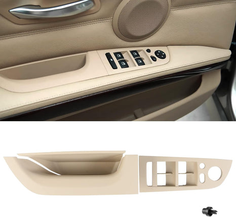 For BMW 3 Driver Side Door Handle & WIndow Panel Beige | Jaronx