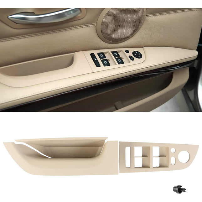 For BMW 3 Driver Side Door Handle & WIndow Panel Beige | Jaronx