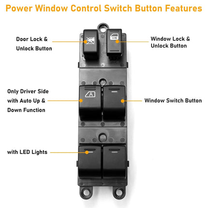 Nissan Pathfinder Master Window Switch