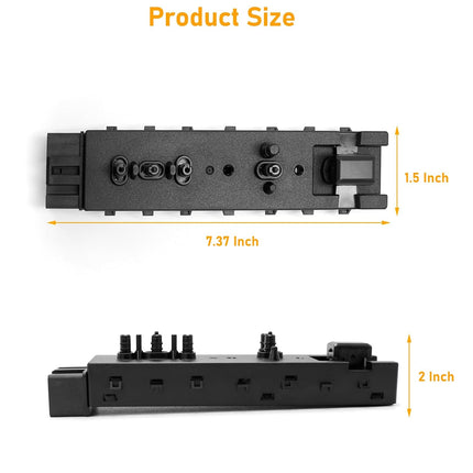 10-Way Left Driver Seat Adjust Switch for Ford, Lincoln, Mercury (2006-2019) - Replaces 9L3Z-14A701-FB, 9L3T-14B709-FAW| Jaronx