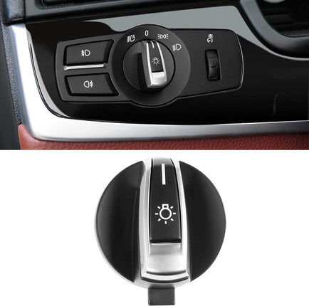 For BMW 5 6 7  X3 X4 X5 X6 X7 Z4 Headlight Control Knob | Upgraded Light Switch | White | Jaronx