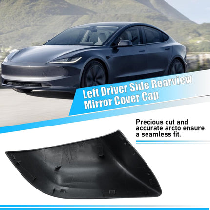 Tesla Model 3 (2017-2024) Left Grey Side Mirror Cap Replacement|Jaronx