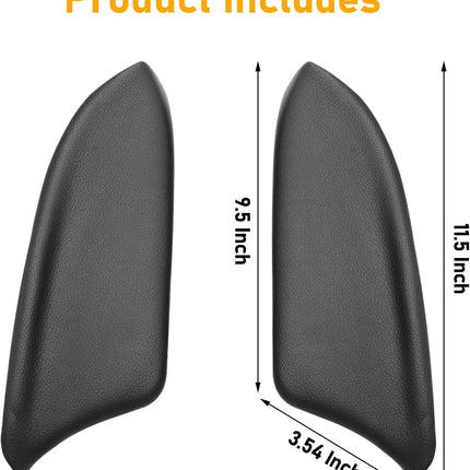 Honda Accord Door Panel Armrest Cover 2008-2012, 2 Pcs PU Leather | Jaronx