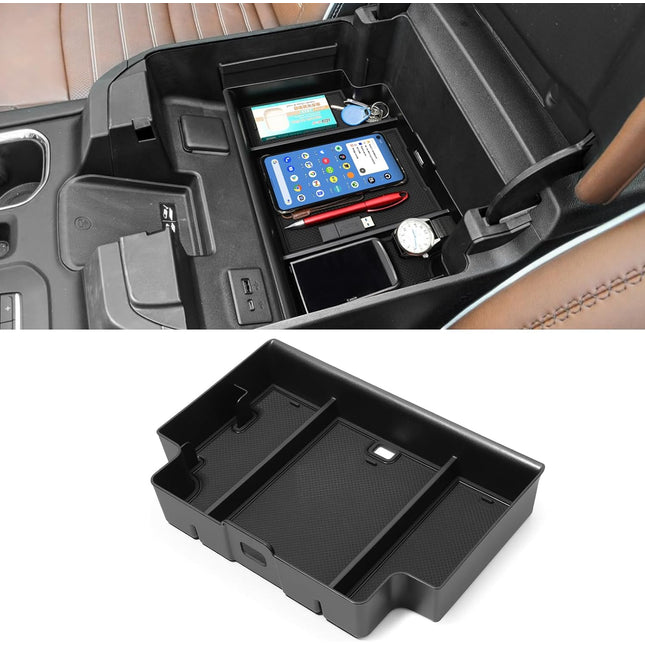Center Console Organizer for GMC Sierra/Chevy Silverado 1500 2500 3500 Tray | Jaronx