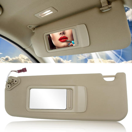 BMW 3 Series & X1 Sun Visor (E90, E91, E84) 2005-2015 | Beige, Left | Jaronx